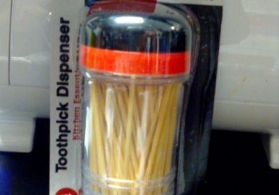 Toothpick dispenser