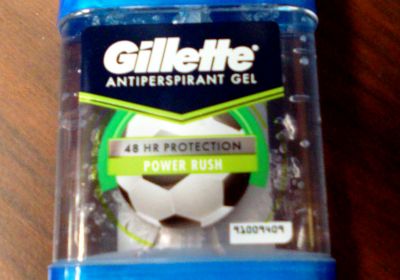 Gillette antiperspirant