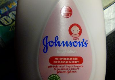 Johnsons baby lotion