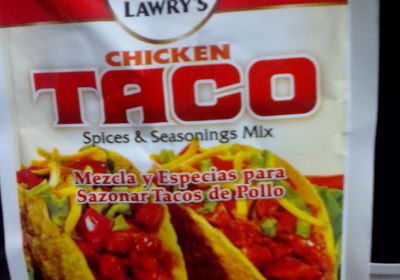 LAWRYS CHICKEN TACO