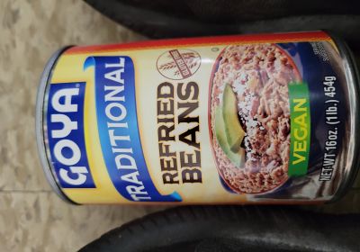 GOYA REFRIED PINTO BEANS 454g