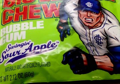 Big League Chew apple